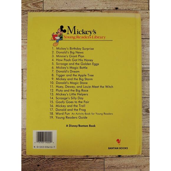 Mickey's Young Reader's Library - Vol. 19 Guide -‎ Vtg 1990 Disney - Picture 4 of 13